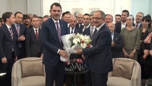 Murat Kurum, görevi Mehmet Özhaseki’den devraldı