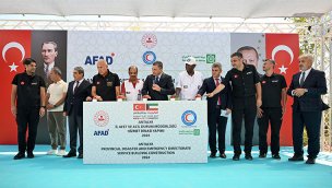 Antalya'da AFAD hizmet binasının temeli atıldı