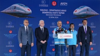 Halkalı-Ispartakule Hızlı Tren Hattı etabının yüzde 69'u tamamlandı