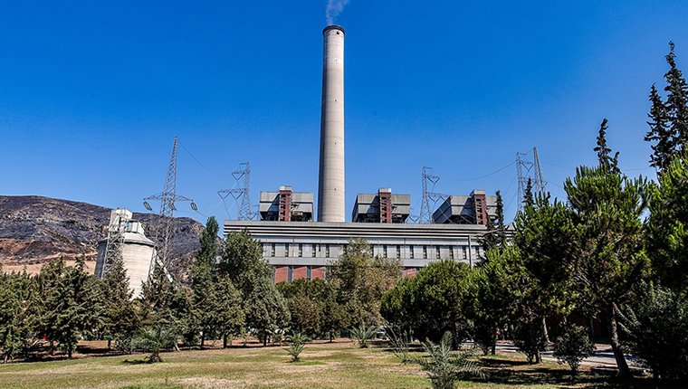 Kemerköy Termik Santrali'nde elektrik üretimine başlandı