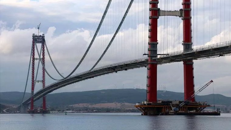 Çanakkale Köprüsü'nün son kaynağını Başkan Erdoğan yapacak