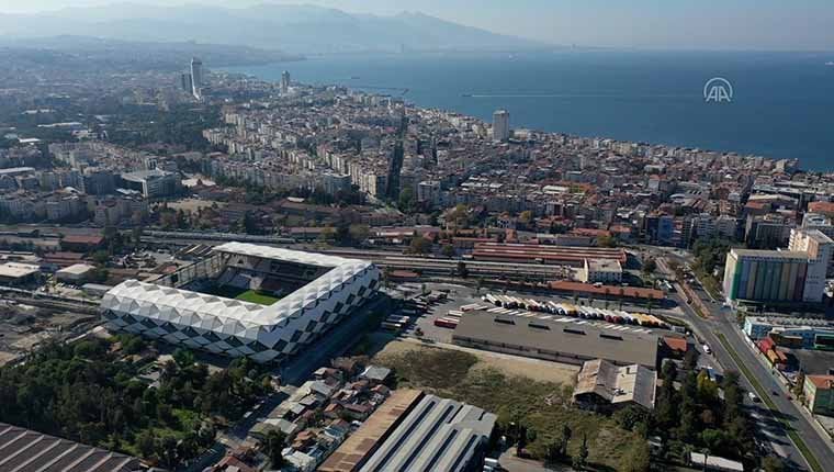 Alsancak Stadı futbolseverlerle buluşmaya hazırlanıyor