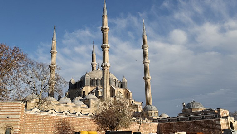 Selimiye Camisi'nin 40 ay sürecek kapsamlı restorasyonuna başlandı