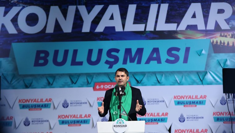 Bakan Kurum "Konyalılar Buluşması"na katıldı