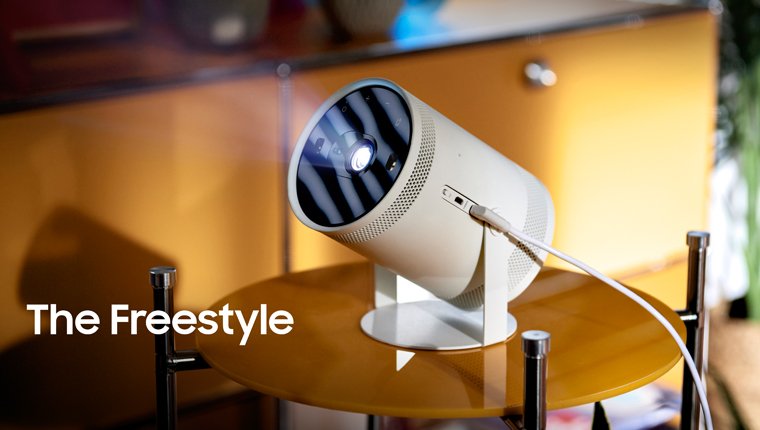 Samsung, yeni taşınabilir ekran The Freestyle'ı tanıttı