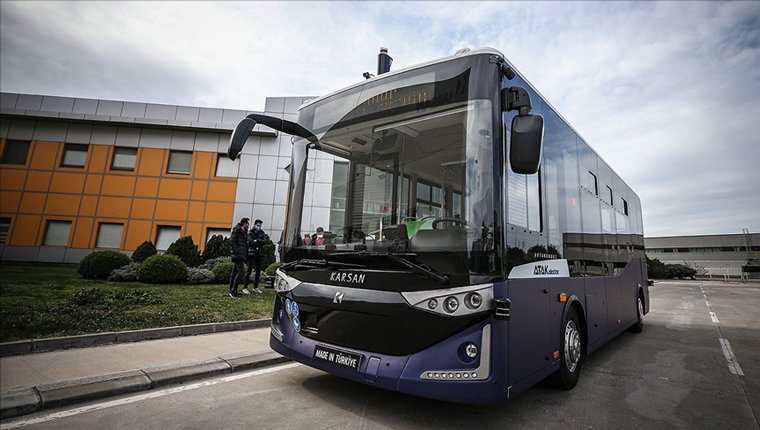 Türk mühendislerin geliştirdiği elektrikli sürücüsüz otobüs Norveç’te!