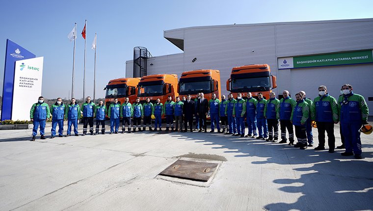 Başakşehir Katı Atık Aktarma Merkezi'nin açılışı yapıldı