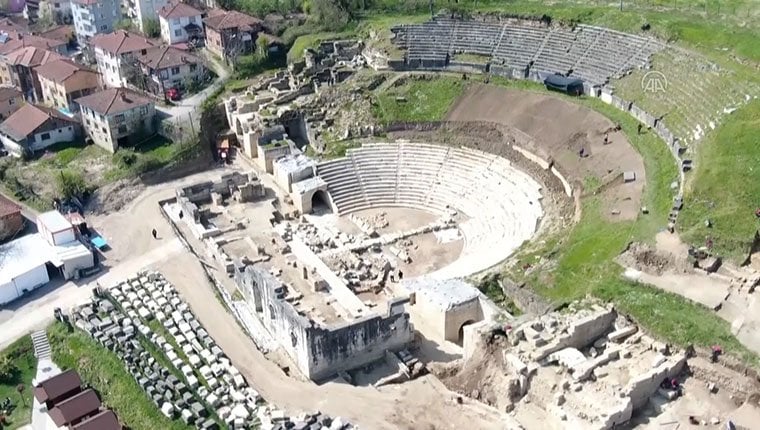 Düzce'deki antik kentte "kültür sokağı" kurulacak