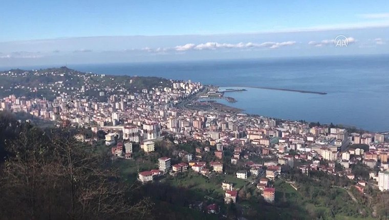 Rize'nin su ihtiyacını 50 yıl karşılayacak gölet inşa ediliyor