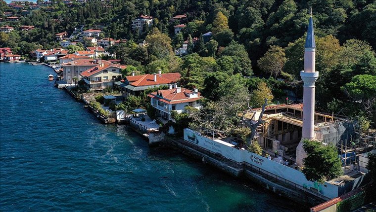 Vaniköy Camisi'nde restorasyon sürecinin yüzde 70'i tamamlandı!