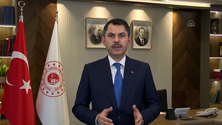 Bakan Kurum'dan arsa ve iş yeri başvuruları hakkında video mesajı