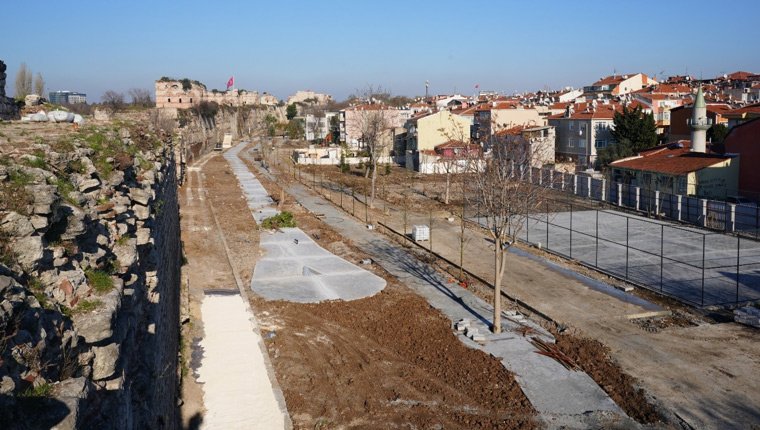 Kara Surları Millet Bahçesi'nin birinci etabı yakında açılacak