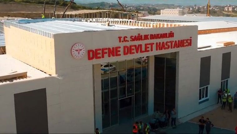 Defne Devlet Hastanesi hizmete açılıyor!