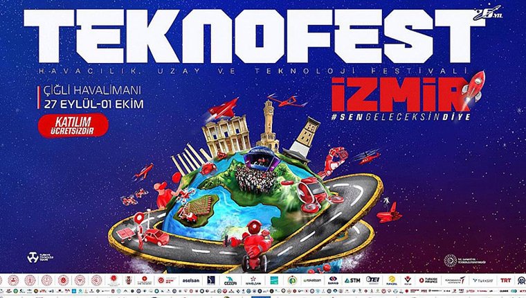 TEKNOFEST 27 Eylül'de İzmir'de teknolojiseverlerle buluşacak!