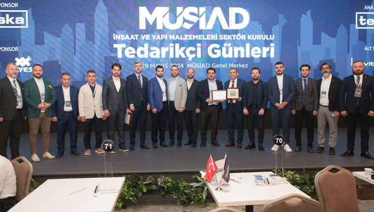 MÜSİAD inşaat tedarikçi günü etkinliği yapıldı