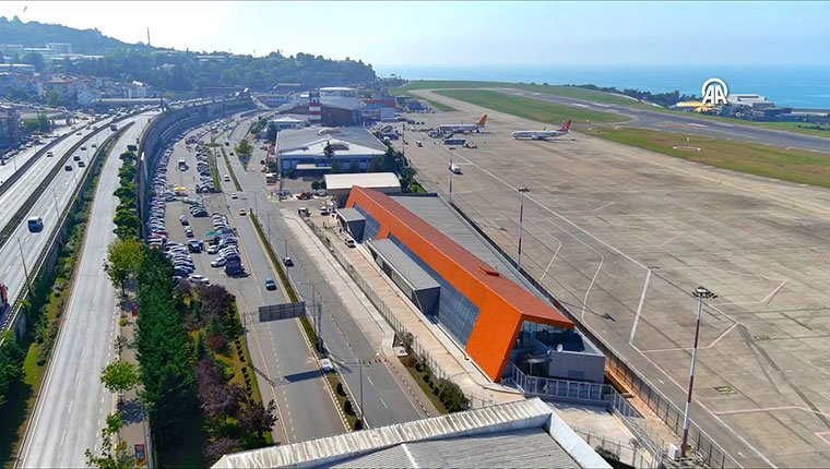 Trabzon Havalimanı'na yeni dış hatlar gelen yolcu terminali ve CIP binası