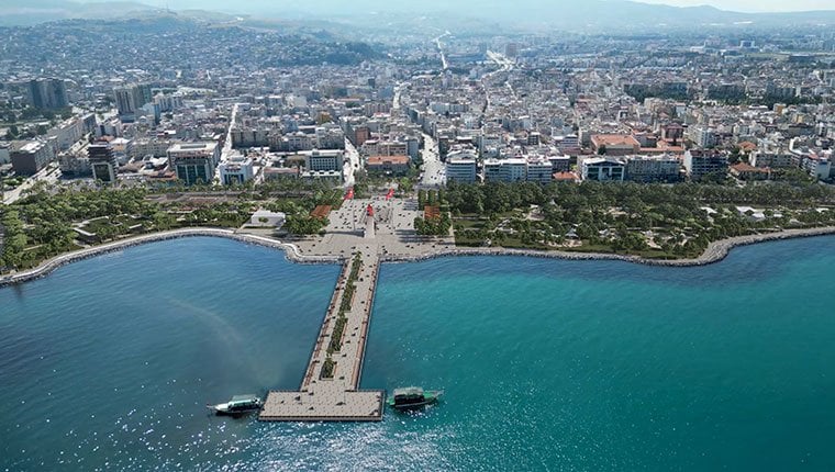 İskenderun sahili yenileniyor