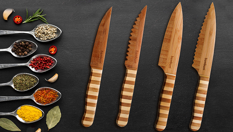 Bambum bıçakları mutfaklara sağlık taşıyor!
