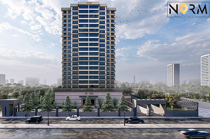 Ankara Yenimahalle'de Yılmazlar Grup tarafından inşa edilen Norm Tower Projesi
