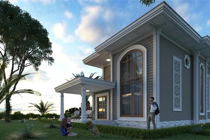 Kocaeli Başiskele'de Ekcan Grup tarafından inşa edilen Villa Hirazen Projesi