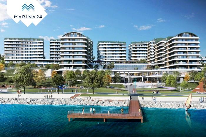 İstanbul Büyükçekmece Bölgesinde Yükselen Marina 24 Projesi