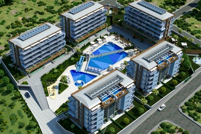 Antalya Alanya Eco Marine Projesi - Oxo Construction