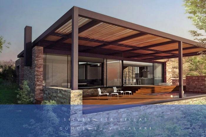 Muğla Bodrum Gümüşlük Gümüş Su Villaları Projesi - Demirden Design