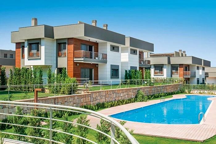 İzmir Güzelbahçe'de Saykap Mühendislik Green Park Evleri Projesi