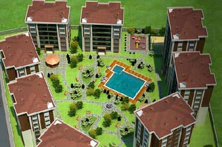 İstanbul Pendik'te Yükselen Golden Life Projesi